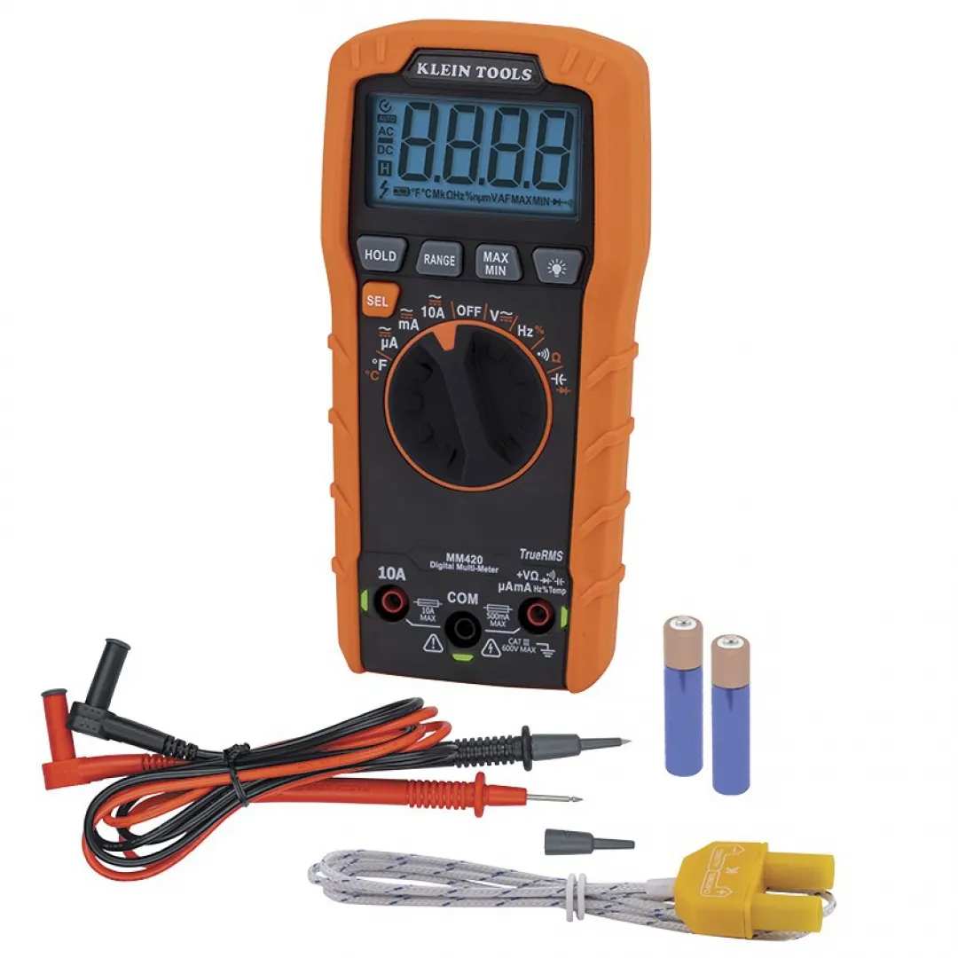 KLEIN TOOLS KLEIN TOOLS TRMS Digital Multimeter KLEIN TOOLS KLEIN TOOLS TRMS Digital Multimeter